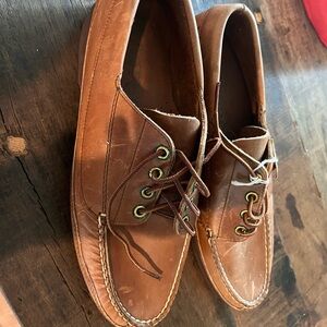 Dexter Brown Boat Shoes with‎ Moccasin Stitching